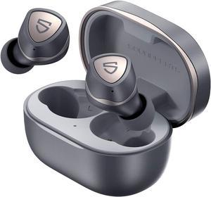 SoundPEATS Sonic Wireless Earbuds, Bluetooth 5.2 Earbuds APTX-Adaptive Wireless Earphones with Immersive Bass, in-Ear Bluetooth Headphone TrueWireless Mirroring 35 Hrs USB-C Mono/Stereo Game Mode