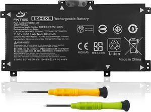 ANTIEE 558Wh LK03XL Laptop Battery for HP Envy X360 15BP000 BP107TX 15MBP000 BP012DX Envy 17M 17AE143NG 17MAE0XX AE101NL AE110NR AE103NA AE143NG AE120ND AE177NZ AE104NL 17MAE0XX AE011DX AE111DX