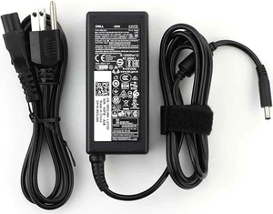 Dell Inspiron Laptop Charger Genuine 65W watt 4.5mm tip AC Power Adapter for Inspiron 13 14 15 3000 5000 7000 Series 5558 5755 3147 7348-2in1 5555 5559 0G6j41 0MGJN with Power Cord Dell Inspiron Laptop Charger Genuine 65W watt 4.5mm tip AC Power Adapter for Inspiron 13 14 15 3000 5000 7000 Series 5558 5755 3147 7348-2in1 5555 5559 0G6j41 0MGJN with Power Cord