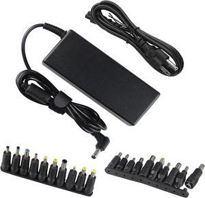 90W Universal Portable Laptop Charger Ac Power Adapter 1820V with Multi Tips for HP Lenovo Dell Asus Acer Samsung Toshiba Sony Notebook Automatic Voltage 20 Tips