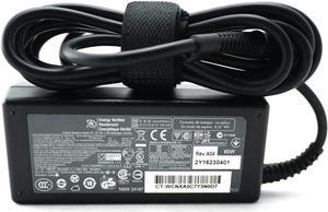 65W AC Adapter Laptop Charger for HP Pavilion DV7 DV6 DV5 DV4 DM4 G7 G6 G4 Series dv61378nr dv61259dx dv63127dx dv41548nr dv42145dx g72269wm g71260us dm41160us Notebook PC Power Supply Cord