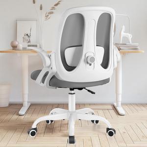 Razzor Office Chair, Ergonomic Computer Desk Chair with 2D Lumbar Support and Flip-up Arms, Swivel Breathable Mesh Task Chair with Adjustable Height for Home Office