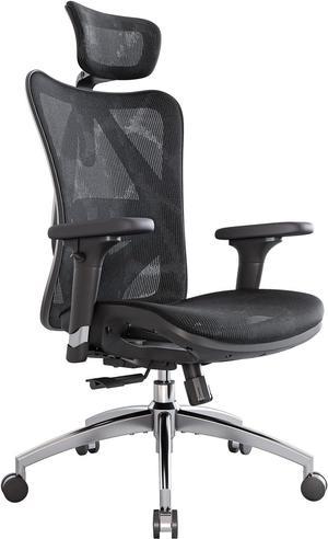 Sihoo Ergonomic Office Chair, Computer Desk Chair, 3D Adjustable High-Back, Breathable Skin-Friendly Mesh with Armrest, Lumbar Support