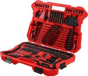 STARWORK TRUE MECHANIC 303-Piece Mechanics Tool Set, 120T Ratcheting Wrench, Professional, SAE/Metric