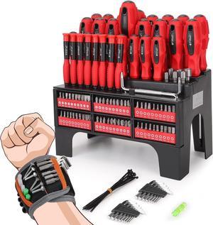 JOREST 38Pcs Precision Screwdriver Set, Tool Kit with Security Torx T5 T6  T8 T9, Triwing Y00, Star P5, etc, Repair for Ring Doorbell, Laptop, Switch