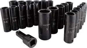 CRAFTSMAN 23PC IMP. 1/2" SAE/MM DEEP CRAFTSMAN 23PC IMP. 1/2" SAE/MM DEEP