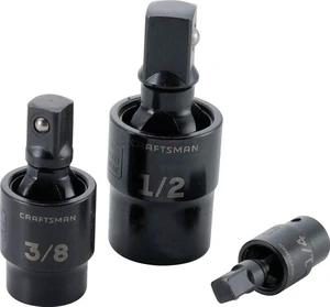 CRAFTSMAN Universal Joint Socket Set, Impact Rated, 3-Piece (CMMT57569) CRAFTSMAN Universal Joint Socket Set, Impact Rated, 3-Piece (CMMT57569)