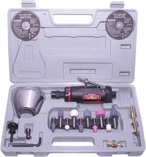 Canadian Tool and Supply 3-Inch Air Cut Off Tool & 1/4-Inch Die Grinder Kit and Accessories (ACODGTK-3)