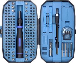 Precision Screwdriver Set 152 in 1,Small Magnetic Screwdriver Set with Case,Small Mini Screwdriver Set,Electronic Repair Tool Kit for Computer, Laptop, Phone, Mocbook,PC,RC, Jewelers, Glasses