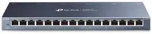 16 Port Gigabit Ethernet Network Switch, Desktop/ Wall-Mount, Fanless, Sturdy Metal w/ Shielded Ports, Traffic Optimization, Unmanaged (TL-SG116)
