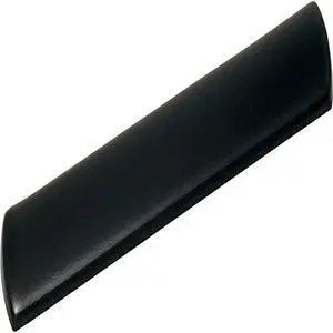 Keyboard Wrist Rest, Gel, Black Leatherette, Wired, Kp200le Keyboard Wrist Rest, Gel, Black Leatherette, Wired, Kp200le