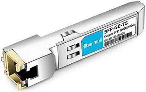 SFP to RJ45 for Dell Force10 GP-SFP2-1T Dell SFP-1G-T 310-7225 407-BBOS 1000BASE-T Mini GBIC SFP Copper RJ-45 100m Transceiver Module