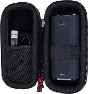 Khanka Hard Travel Case Replacement for iWALK Portable Apple Watch Charger, 9000mAh Power Bank, Case Only (Black)
