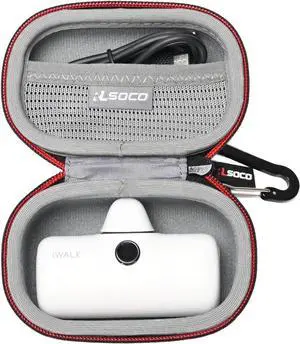 RLSOCO Case for iWALK Mini Portable Charger 4500mAh/4800mAh Ultra-Compact Power Bank (Case Only) (Black)