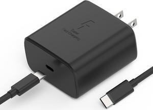 45W Samsung Charger USB C Super Fast Charging for Samsung Galaxy S25,S25 Ultra,S24,S23,S22,A54,Z Fold/Flip 6,5,4,Galaxy Tab S10,S9,S8,Galaxy Book3,PPS Charger,Android Wall Charger with 6ft Cable