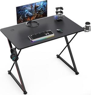 Metal Gaming table (EUREKA ERGONOMIC X1-S Desk 44.5 ), With