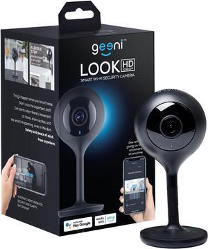 Geeni LOOK Indoor Smart Security Camera, 1080p HD Surveillance with 2-Way Talk and Motion Detection, Works with Alexa and Google Assistant, No Hub Required (1 Pack)