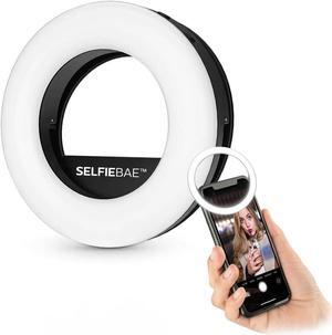 Dual 8" Ring Light with Stand (Equals One 14" Ring Light), LED Light Ring for Vlog/Makeup/YouTube/Video Shooting, Remote Shutter, Compatible with iPhone & Android
