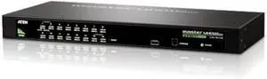ATEN 16-Port USB/PS2 Combo KVM Switch CS1316 (Black)