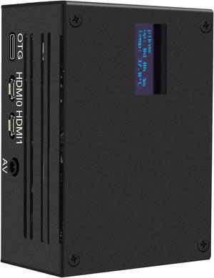 Geekworm KVM-A3 Kit for Raspberry Pi 4 Open Source KVM Over IP (Not Include Raspberry Pi 4)