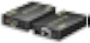 RYXN HDMI Extender Over Cat5e/6, HDMI Over Ethernet Extender 196ft, HDMI Balun Support HDMI 1.4 1080P 3D EDID, Adopting Single Power Supply POC Technology