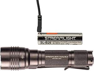 Streamlight 88084 ProTac HL-X 1000 Lumens Tactical Light Includes Rechargeable Battery, USB Cord, and Holster, Clamshell Packaging, Black
