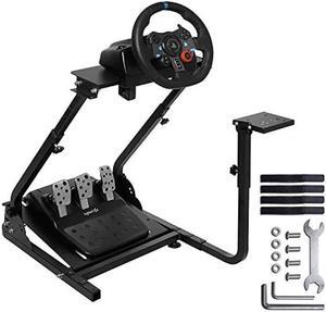 Anman Racing Wheel Stand fits Logitech G25 G27 G29 Thrustmaster NO Seat  Steering Wheel Shifter Pedal