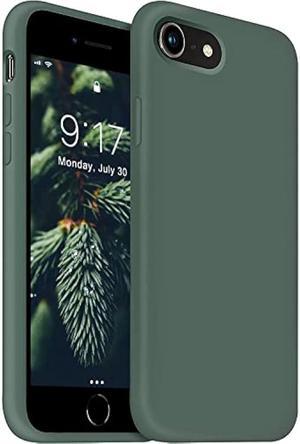 Anuck iPhone 8 Plus Case, iPhone 7 Plus Case, Soft Silicone Gel Rubber  Bumper Case Microfiber Lining Hard Shell Shockproof Full-Body Protective  Case