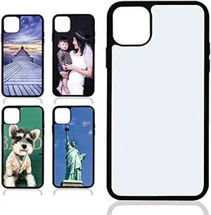 ORJ 5 PCS Sublimation Blank Phone Case for iPhone 12 Pro Max 6.7 Inch,Soft Rubber Protective Shockproof Blanks Case