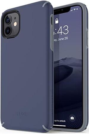 TEAM LUXURY Designed for iPhone 11 Case, [Ultra Impact Resist] [Anti-Scratch] Shockproof Protective Case for iPhone 11 Phone Case Cover (6.1), (Navy Blazer Blue)