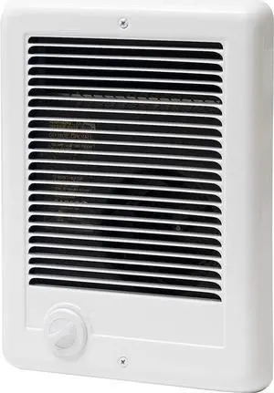 Cadet Com-Pak Electric Wall Heater Complete Unit with Thermostat (Model: CSC151TW, Part: 67509), 5120 BTU, 120 Volt, 1500 Watt, White