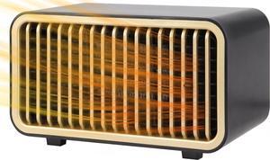 Portable Space Heater, YOUCIDI 550W / 900W Electric Heater Warmer Two Modes Energy Efficient Safe and Quiet, PTC Fast Heating Small Space Heater with Tip-over and Overheat Protection