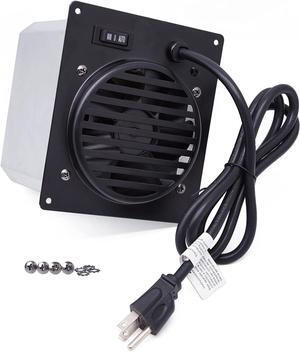 Hiorucet WHF100 Blower Fan for Dyna-glo Heater 30,000 BTU, Mr. Heater and Comfort Glow Vent Free Heaters, Replacement WHF 100 Ventless Wall Mount Heater Fan Accessory Kit.