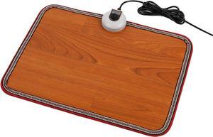 Electric Heated Floor Mats Under Desk, Heated Foot Warmer