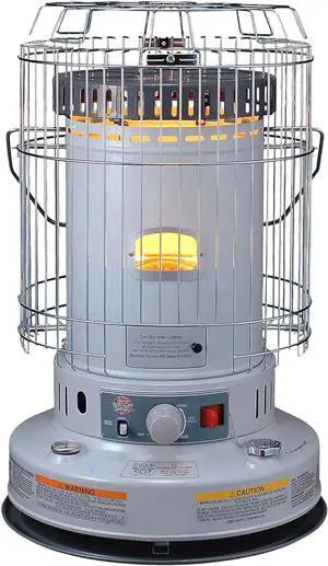 KW-24G Indoor Kerosene Heater, Large, White