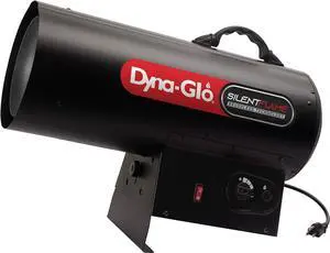 Dyna-Glo 125,000-BTU Quiet Portable Propane Forced Air Heater, Blak