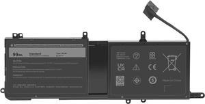 ASUNCELL 99Wh 9NJM1 Laptop Battery for Dell Alienware 15 R3 R4 17 R4 R5 Series Notebook 0546FF 0HF250 44T2R HF250 MG2YH 0MG2YH, 11.4V 3-Cell