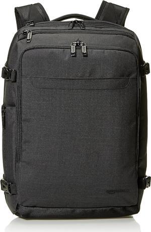 Basics Slim Carry On Laptop Travel Weekender Backpack - Black