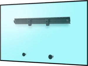 No Stud TV Mount for All Brand 22-55 Inch TVs, Universal Studless TV Drywall Mount Bracket for Flat Screen TVs Monitors, Low Profile, Loading Capacity 100lbs, Max Vesa 400 x 400mm