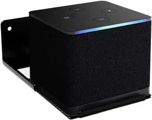 shinar Metal Hanging Fire TV Cube Wall Mount for Fits 1st & 2nd Gen and New 3rd Gen Fire TV Cube Wall Mount Save Space for Furniture Wall