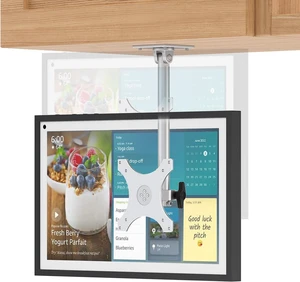 Laivli Show 15 Under Cabinet Mount, Easy to Adjust The Height with Thumb Screw, Rotate Tilt Swivel for 15.6" Smart Display, Whole Aluminum Mount for Show 15VESA 75x75mm 100x100mm Laivli Show 15 Under Cabinet Mount, Easy to Adjust The Height with Thumb Screw, Rotate Tilt Swivel for 15.6" Smart Display, Whole Aluminum Mount for Show 15VESA 75x75mm 100x100mm