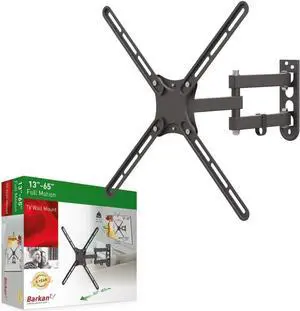 Barkan TV Wall Mount, 13-56 inch Full Motion Articulating - 4 Movement Screen Bracket, Holds up to 79lbs, Fits LED OLED LCD