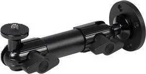 Elgato Wall Mount - Horizontal Articulated Arm with 1/4 Inch Thread for Easy Mounting and Adjusting of Lights, Cameras, and Microphones, Perfect for Streaming, Videoconferencing, Studios,Black