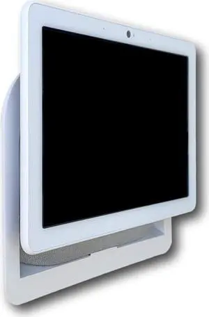 Mount Genie Simple Built-in Google Nest Hub MAX Wall Mount: The Perfect Smart Home Command Center | Fully Exposed Speakers | Designed in The USA