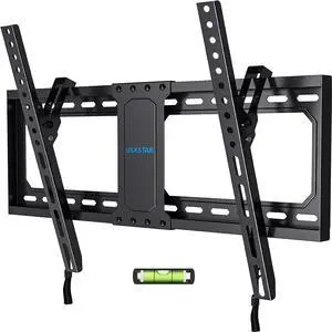 Tilt TV Wall Mount Fits 16-24" Studs, Holds 37-82" TVs up to 132 lbs, Max VESA 600x400mm - By USX STAR