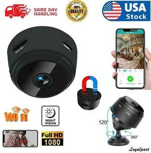 Mini Hidden Spy Camera Wireless Wifi IP Home Security HD 1080P DVR Night Vision