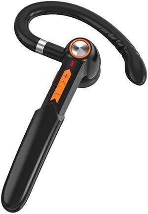 Bluetooth Headset, Built-in Microphone for IOS Android Cell Phone, V5.0 Hand-Free Headphones for Driver, Office
