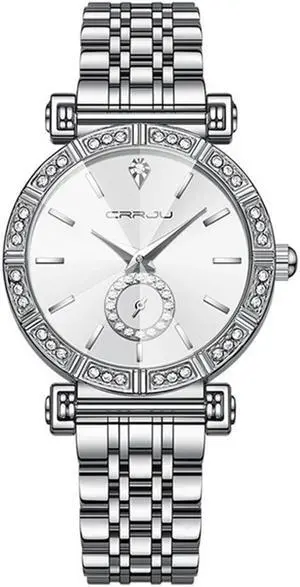 Women Watch Fashion Gold Diamond Analog Quartz Female Watch for Women Luxury Dress Ladies Stainless Steel Waterproof Wrist Watches