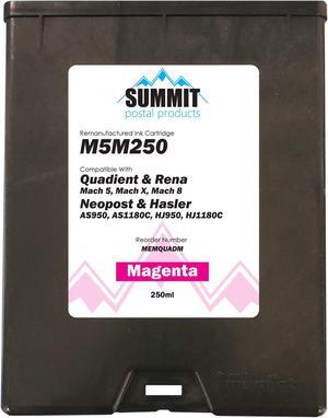 Quadient M5M250 Compatible Magenta Ink Cartridge for Quadient/Neopost/Rena/Hasler Envelope Printers