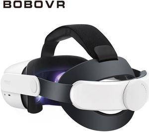 BOBOVR M1 Plus Head Strap Compatible with Meta Quest 2 Enhancing Head Support and Comfort in VR Experience Reduce Face Pressure